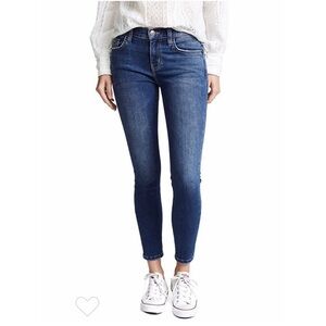 Current/Elliott "The Stiletto" Cropped Jeans Sz 28